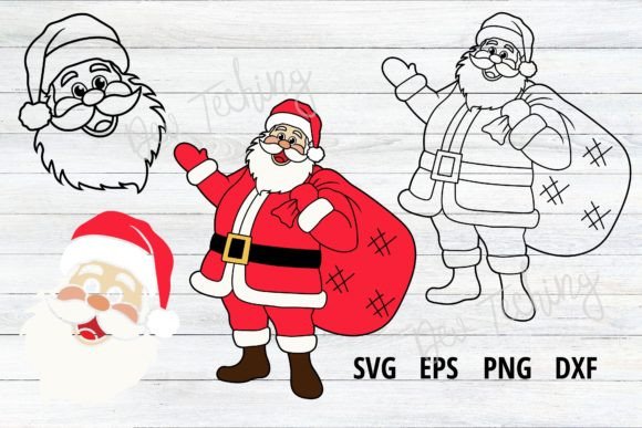 Download Santa Svg,Santa Claus Svg - Premium Resources